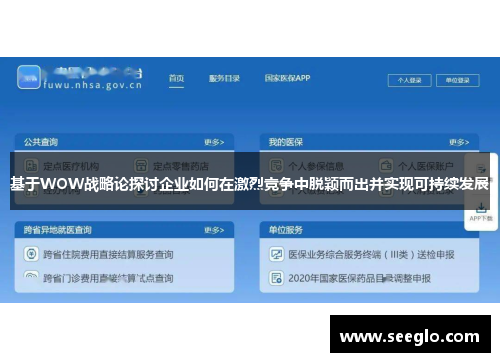 基于WOW战略论探讨企业如何在激烈竞争中脱颖而出并实现可持续发展